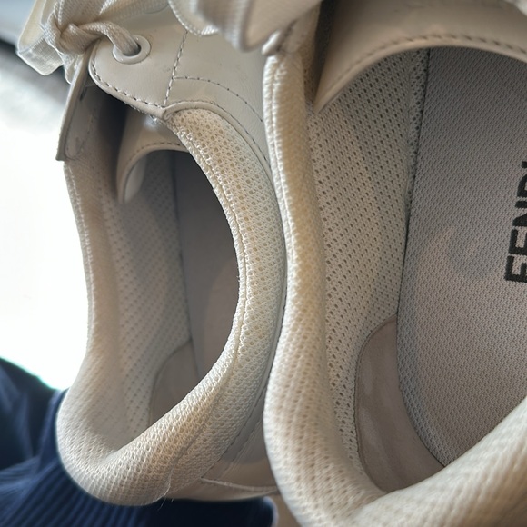 Fendi FF Canvas Low-Top Sneakers. - Picture 9 of 10